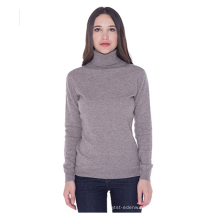 Suéter del suéter del cuello alto de la cachemira PK18A44HX 100% para las mujeres
